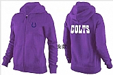 Womens Indianapolis Colts Team Logo 2015 Full Zip Hoodie-47,baseball caps,new era cap wholesale,wholesale hats