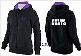Womens Indianapolis Colts Team Logo 2015 Full Zip Hoodie-53,baseball caps,new era cap wholesale,wholesale hats