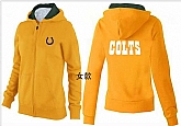 Womens Indianapolis Colts Team Logo 2015 Full Zip Hoodie-55,baseball caps,new era cap wholesale,wholesale hats
