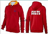 Womens Indianapolis Colts Team Logo 2015 Full Zip Hoodie-57,baseball caps,new era cap wholesale,wholesale hats