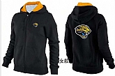 Womens Jacksonville Jaguars Team Logo 2015 Full Zip Hoodie-69,baseball caps,new era cap wholesale,wholesale hats