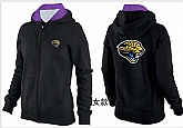 Womens Jacksonville Jaguars Team Logo 2015 Full Zip Hoodie-71,baseball caps,new era cap wholesale,wholesale hats