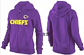 Womens Kansas City Chiefs Team Logo 2015 Full Zip Hoodie-13,baseball caps,new era cap wholesale,wholesale hats