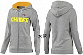 Womens Kansas City Chiefs Team Logo 2015 Full Zip Hoodie-17,baseball caps,new era cap wholesale,wholesale hats