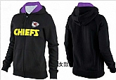 Womens Kansas City Chiefs Team Logo 2015 Full Zip Hoodie-23,baseball caps,new era cap wholesale,wholesale hats