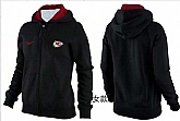 Womens Kansas City Chiefs Team Logo 2015 Full Zip Hoodie-30,baseball caps,new era cap wholesale,wholesale hats