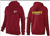 Womens Kansas City Chiefs Team Logo 2015 Full Zip Hoodie-48,baseball caps,new era cap wholesale,wholesale hats