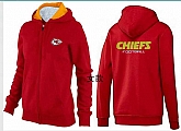 Womens Kansas City Chiefs Team Logo 2015 Full Zip Hoodie-58,baseball caps,new era cap wholesale,wholesale hats