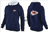 Womens Kansas City Chiefs Team Logo 2015 Full Zip Hoodie-63,baseball caps,new era cap wholesale,wholesale hats