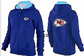 Womens Kansas City Chiefs Team Logo 2015 Full Zip Hoodie-64,baseball caps,new era cap wholesale,wholesale hats