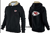 Womens Kansas City Chiefs Team Logo 2015 Full Zip Hoodie-72,baseball caps,new era cap wholesale,wholesale hats