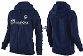 Womens Miami Dolphins Team Logo 2015 Full Zip Hoodie-11,baseball caps,new era cap wholesale,wholesale hats