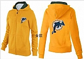 Womens Miami Dolphins Team Logo 2015 Full Zip Hoodie-46,baseball caps,new era cap wholesale,wholesale hats