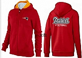 Womens New England Patriots Team Logo 2015 Full Zip Hoodie-23,baseball caps,new era cap wholesale,wholesale hats