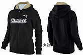 Womens New England Patriots Team Logo 2015 Full Zip Hoodie-42,baseball caps,new era cap wholesale,wholesale hats
