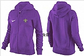 Womens New Orleans Saints Team Logo 2015 Full Zip Hoodie-70,baseball caps,new era cap wholesale,wholesale hats