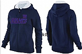 Womens New York Giants Team Logo 2015 Full Zip Hoodie-16,baseball caps,new era cap wholesale,wholesale hats