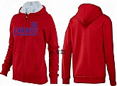 Womens New York Giants Team Logo 2015 Full Zip Hoodie-19,baseball caps,new era cap wholesale,wholesale hats