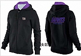 Womens New York Giants Team Logo 2015 Full Zip Hoodie-54,baseball caps,new era cap wholesale,wholesale hats