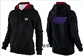 Womens New York Giants Team Logo 2015 Full Zip Hoodie-57,baseball caps,new era cap wholesale,wholesale hats