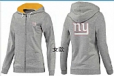 Womens New York Giants Team Logo 2015 Full Zip Hoodie-61,baseball caps,new era cap wholesale,wholesale hats