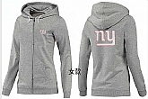 Womens New York Giants Team Logo 2015 Full Zip Hoodie-62,baseball caps,new era cap wholesale,wholesale hats