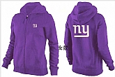 Womens New York Giants Team Logo 2015 Full Zip Hoodie-66,baseball caps,new era cap wholesale,wholesale hats