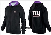Womens New York Giants Team Logo 2015 Full Zip Hoodie-70,baseball caps,new era cap wholesale,wholesale hats
