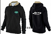 Womens New York Jets Team Logo 2015 Full Zip Hoodie-28,baseball caps,new era cap wholesale,wholesale hats