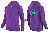 Womens New York Jets Team Logo 2015 Full Zip Hoodie-55,baseball caps,new era cap wholesale,wholesale hats