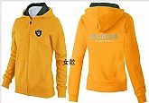 Womens Oakland Raiders Team Logo 2015 Full Zip Hoodie-56,baseball caps,new era cap wholesale,wholesale hats