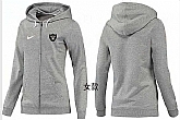 Womens Oakland Raiders Team Logo 2015 Full Zip Hoodie-76,baseball caps,new era cap wholesale,wholesale hats
