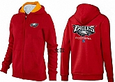 Womens Philadelphia Eagles Team Logo 2015 Full Zip Hoodie-18,baseball caps,new era cap wholesale,wholesale hats