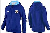 Womens Pittsburgh Steelers Team Logo 2015 Full Zip Hoodie-77,baseball caps,new era cap wholesale,wholesale hats