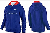 Womens San Diego Chargers Team Logo 2015 Full Zip Hoodie-25,baseball caps,new era cap wholesale,wholesale hats