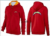 Womens San Diego Chargers Team Logo 2015 Full Zip Hoodie-40,baseball caps,new era cap wholesale,wholesale hats
