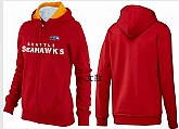 Womens Seattle Seahawks Team Logo 2015 Full Zip Hoodie-20,baseball caps,new era cap wholesale,wholesale hats