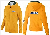 Womens Seattle Seahawks Team Logo 2015 Full Zip Hoodie-47,baseball caps,new era cap wholesale,wholesale hats
