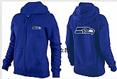 Womens Seattle Seahawks Team Logo 2015 Full Zip Hoodie-51,baseball caps,new era cap wholesale,wholesale hats