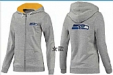 Womens Seattle Seahawks Team Logo 2015 Full Zip Hoodie-52,baseball caps,new era cap wholesale,wholesale hats