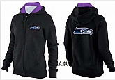 Womens Seattle Seahawks Team Logo 2015 Full Zip Hoodie-61,baseball caps,new era cap wholesale,wholesale hats
