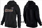 Womens St. Louis Rams Team Logo 2015 Full Zip Hoodie-12,baseball caps,new era cap wholesale,wholesale hats