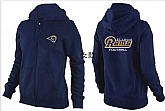 Womens St. Louis Rams Team Logo 2015 Full Zip Hoodie-51,baseball caps,new era cap wholesale,wholesale hats