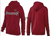 Womens Tampa Bay Buccaneers Team Logo 2015 Full Zip Hoodie-14,baseball caps,new era cap wholesale,wholesale hats