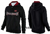 Womens Tampa Bay Buccaneers Team Logo 2015 Full Zip Hoodie-21,baseball caps,new era cap wholesale,wholesale hats