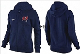 Womens Tampa Bay Buccaneers Team Logo 2015 Full Zip Hoodie-78,baseball caps,new era cap wholesale,wholesale hats
