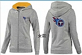 Womens Tennessee Titans Team Logo 2015 Full Zip Hoodie-27,baseball caps,new era cap wholesale,wholesale hats