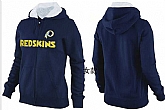 Womens Washington Redskins Team Logo 2015 Full Zip Hoodie-16,baseball caps,new era cap wholesale,wholesale hats