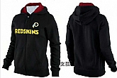 Womens Washington Redskins Team Logo 2015 Full Zip Hoodie-21,baseball caps,new era cap wholesale,wholesale hats