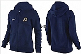 Womens Washington Redskins Team Logo 2015 Full Zip Hoodie-36,baseball caps,new era cap wholesale,wholesale hats